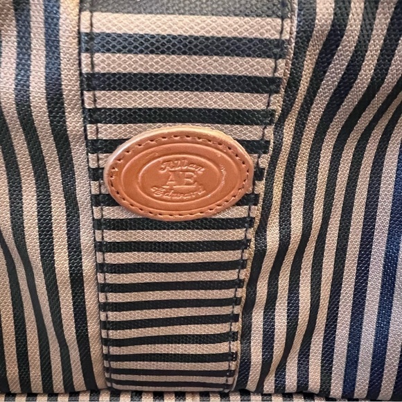 Vintage Allen Edwards Leather Trim Purse - Picture 11 of 14